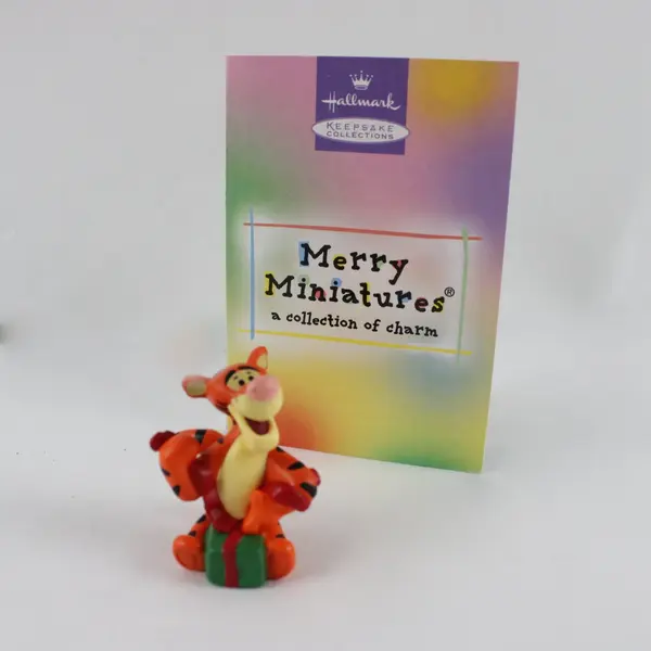 1999 Hallmark Merry Miniatures Tigger Figurine NIB Disney