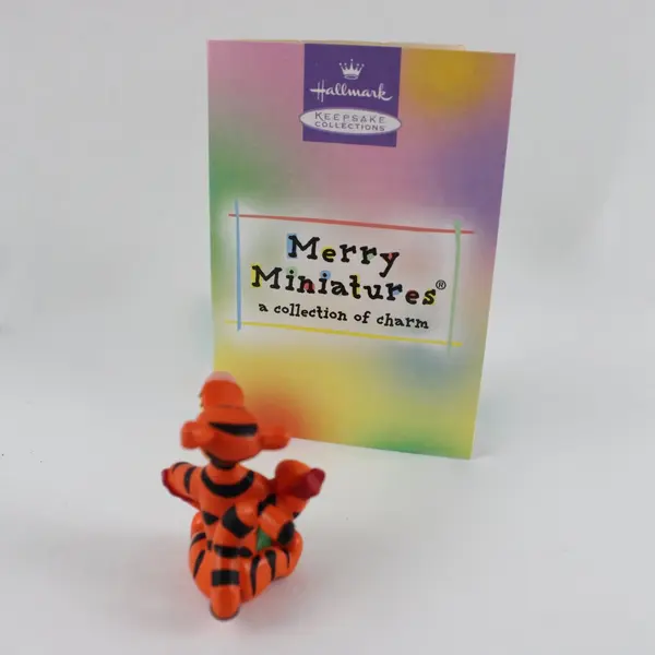 1999 Hallmark Merry Miniatures Tigger Figurine NIB Disney