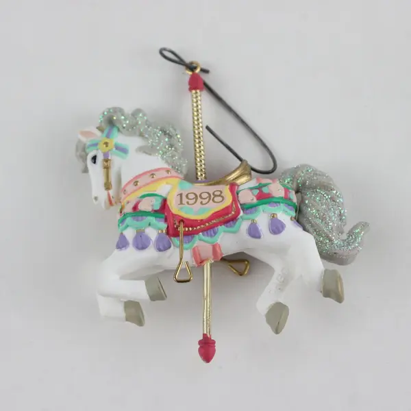 Carousel Dreams Carlton Cards 1998 Ornament 2nd in Series Carousel Horse