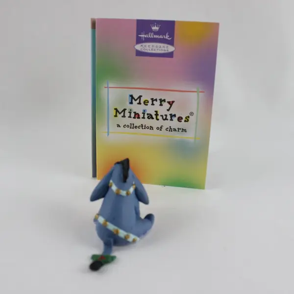 Hallmark Merry Miniatures 1999 Eeyore Disney Pooh Figurine Boxed