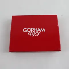 Gorham Crystal Toy Soldier Ornament Clear Holiday Collectible New