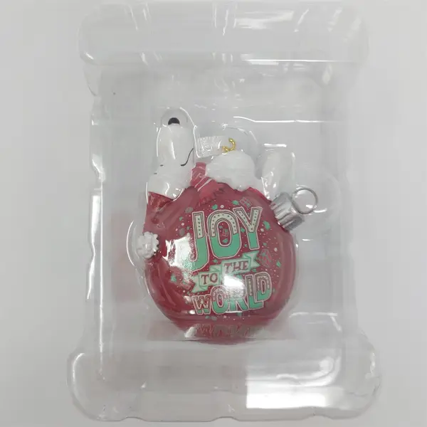Hallmark Peanuts Snoopy Joy To The World Christmas Ornament NIB