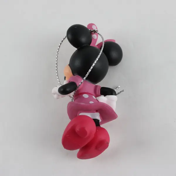 Disney Minnie Mouse Pink Polka Dot Christmas Ornament New w/ Box