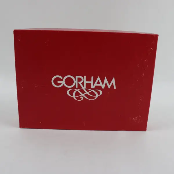 Gorham Crystal Snowflake Christmas Ornament New