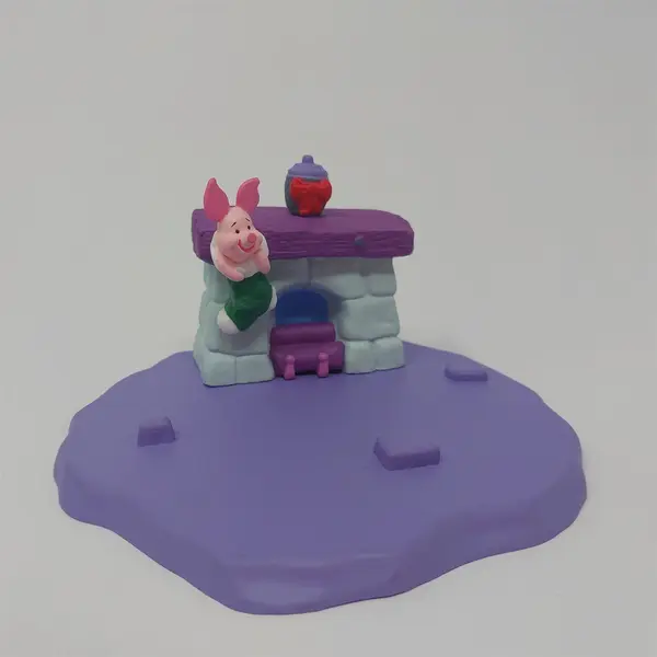 Hallmark Merry Miniatures Piglet Figurine Christmas at Pooh's House