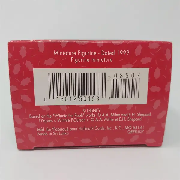Hallmark Merry Miniatures Piglet Figurine Christmas at Pooh's House