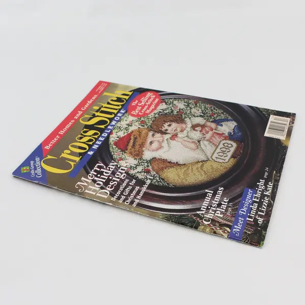 VTG Better Homes and Gardens Cross Stitch & Needlework Magazine Dec 1998 Good