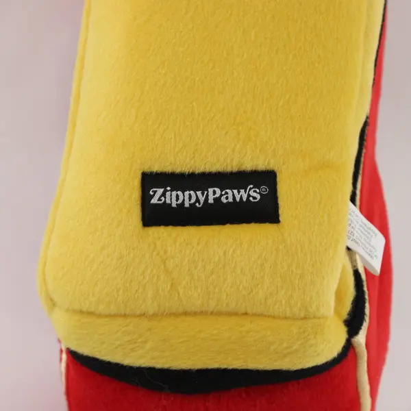 ZippyPaws Holiday Burrow Santa's Sleigh Plush Dog Toy