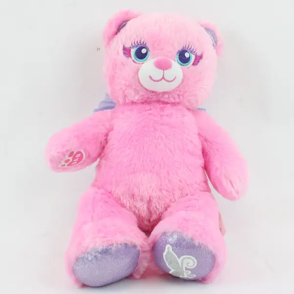 Build-A-Bear Workshop Pink Plush Teddy Bear Stuffed Animal