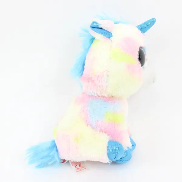 Ty Beanie Boos Blitz Tie Dye Unicorn Plush 9in Pre-Owned