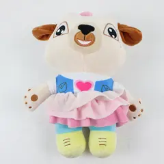Chip & Potato Plush Chip Pink Heart Skirt 10in Stuffed Animal