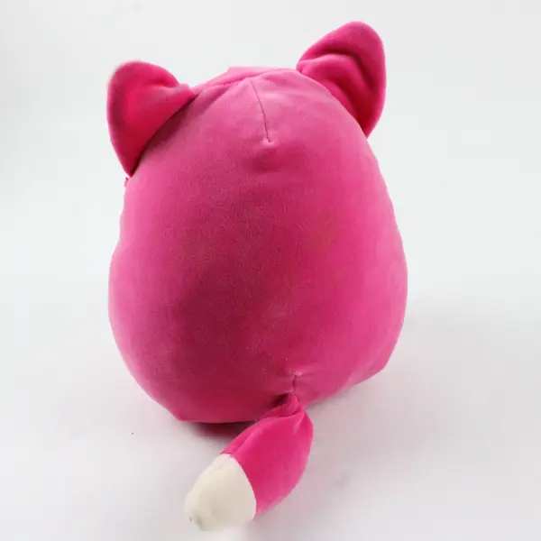 Squishmallow Fern Hot Pink Valentine Fox XOXO Heart Plush 9in