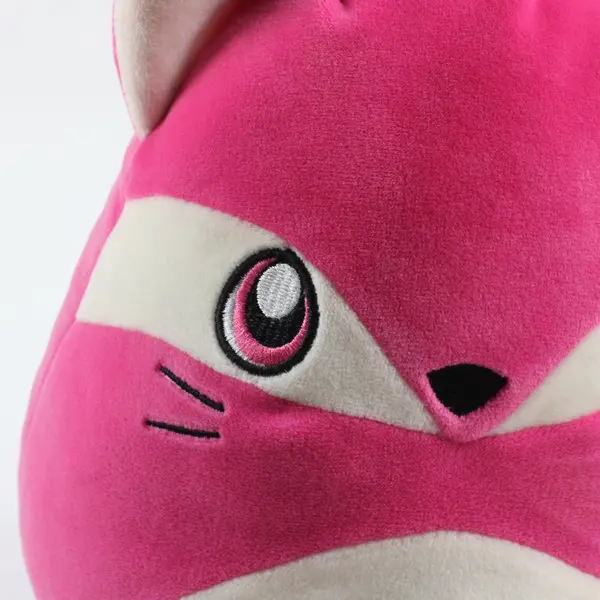 Squishmallow Fern Hot Pink Valentine Fox XOXO Heart Plush 9in