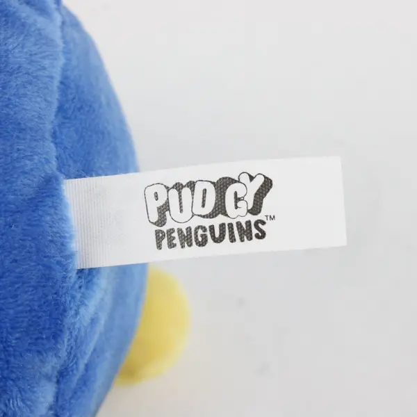 Pudgy Penguin Plush Blue Ear Muffs Collectible Winter Stuffed Animal Toy