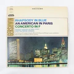 Gershwin Rhapsody in Blue American in Paris Concerto in F 2-LP Set