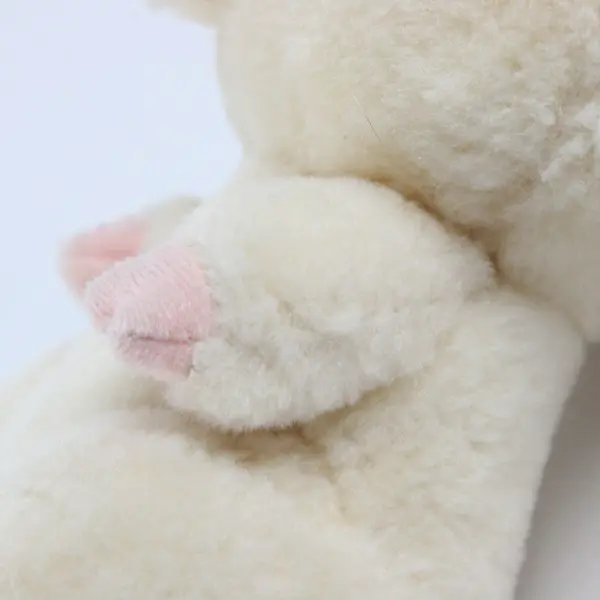 Ty Beanie Boos Piggley Pig Cream Pink Accents Plush 2017