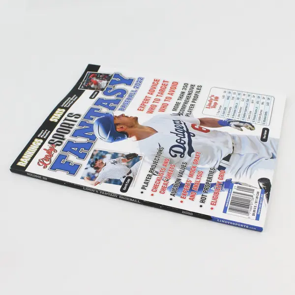 Lindy’s Sports Fantasy Baseball 2022 Annual Issue Trea Turner Gerrit Cole 
