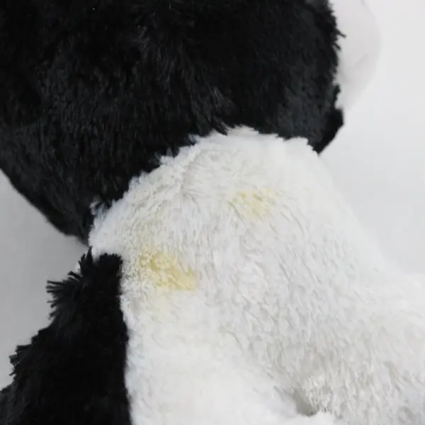 TY Beanie Boos Butter Cow Black White Plush 6in No Ear Tag