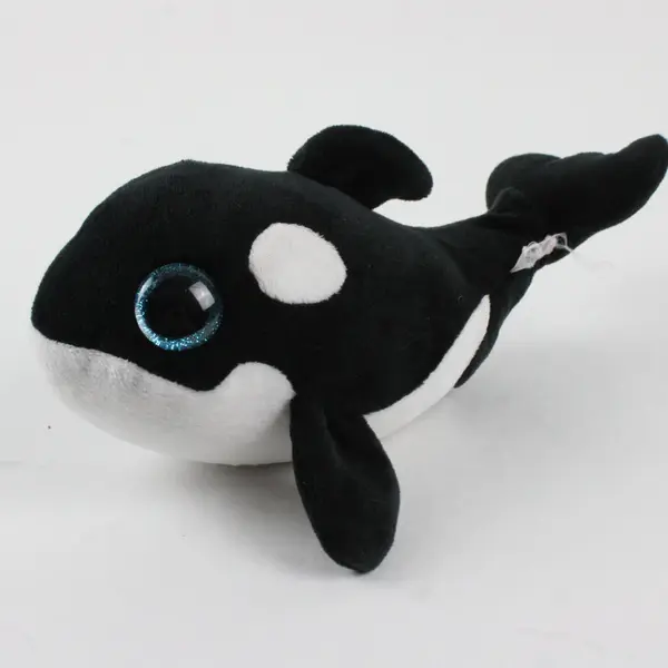 Ty Beanie Boo Nora Killer Whale Plush Stuffed Animal 