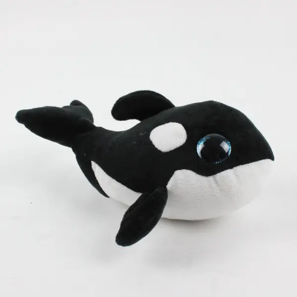 Ty Beanie Boo Nora Killer Whale Plush Stuffed Animal 