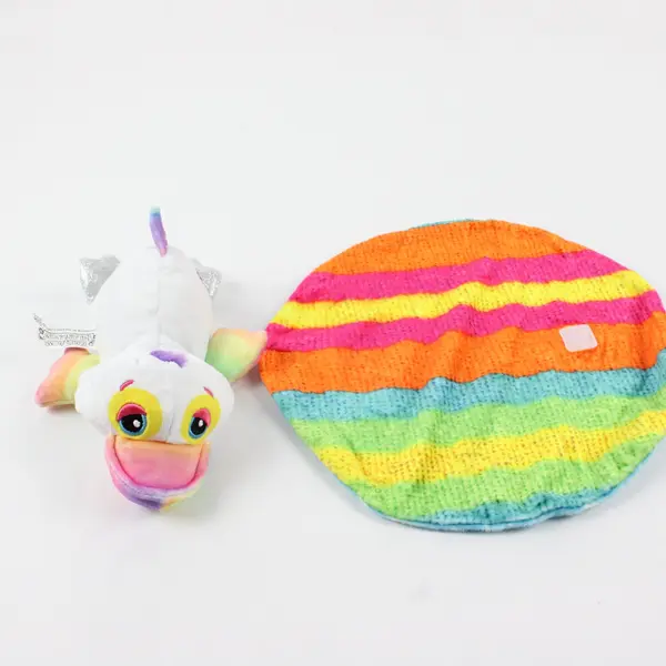 Cutetitos Islanditos Petrosito Pelican Plush w/ Tropical Blanket