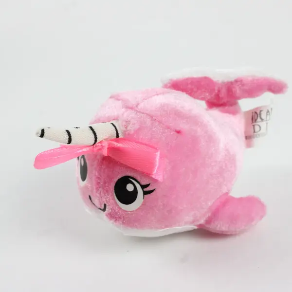 Lot of 3 Small Plush Toys Narwhal Bee Unicorn Stuffed Animals Mixed Lot
