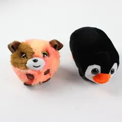 Ideal Toys Direct Lot of 2 Small Plush Stuffed Animals w Penguin