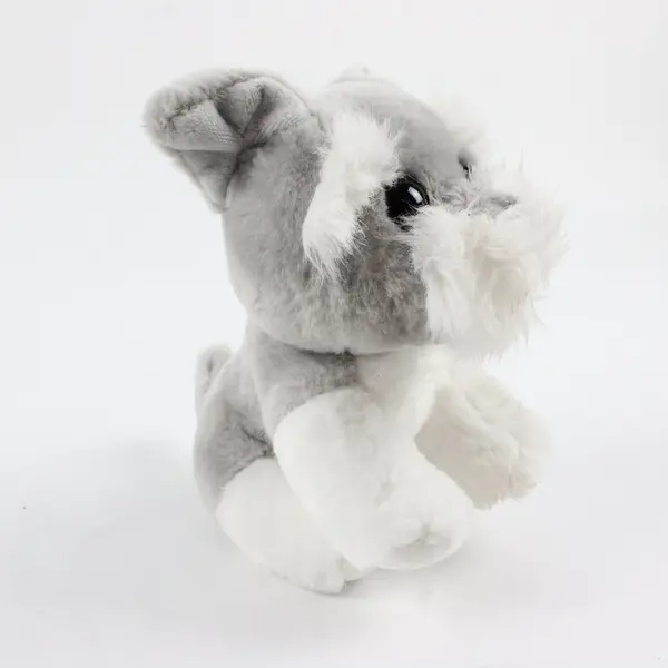Ty Beanie Baby Harper Schnauzer Dog Plush 6in Retired Pre-Owned