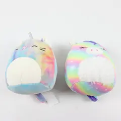 Lot of 2 Squishmallows Small Plush Stuffed Animals Pre-Owned
