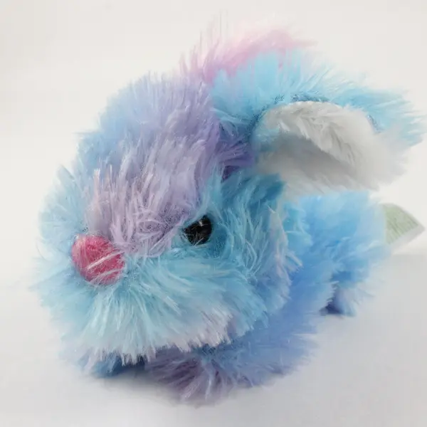 Homerbest Blue Tie-Dye Rabbit Plush Stuffed Animal