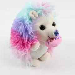 Rainbow Hedgehog I (Heart)You Plush Stuffed Animal 8in Pre-Owned