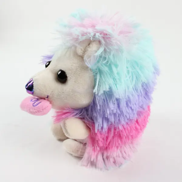 Rainbow Hedgehog I (Heart)You Plush Stuffed Animal 8in Pre-Owned