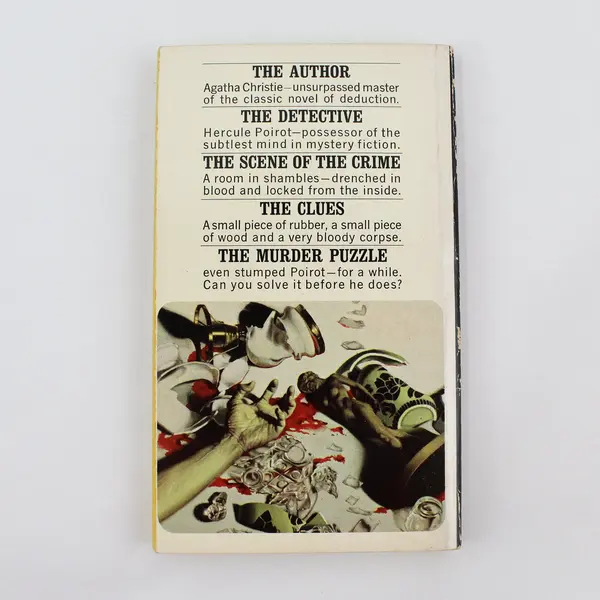 VTG Agatha Christie A Holiday for Murder Hercule Poirot Mystery 1969 PB Good