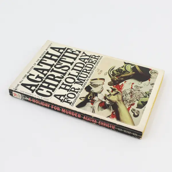 VTG Agatha Christie A Holiday for Murder Hercule Poirot Mystery 1969 PB Good