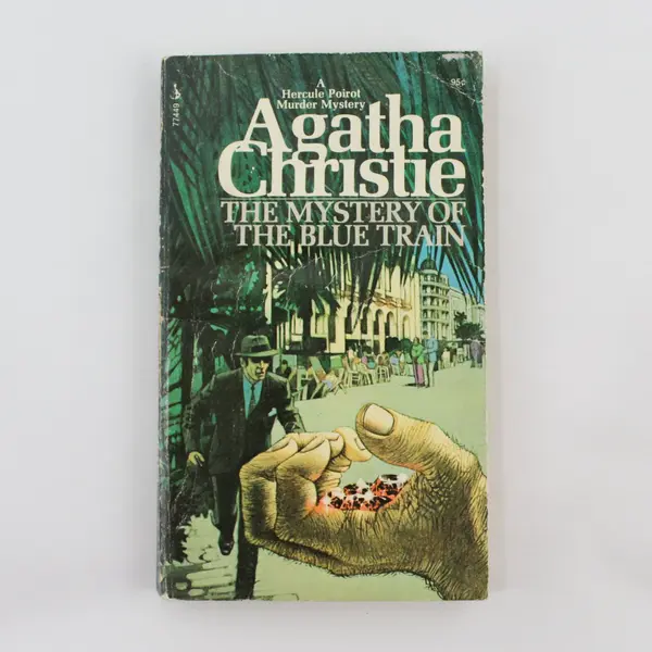 Lot of 2 1971 Agatha Christie Hercule Poirot Appointment With Death Blue Train