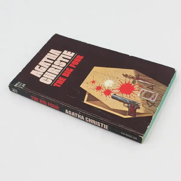 Vintage 1975 Agatha Christie Novel The Big Four A Hercule Poirot Mystery PB Good