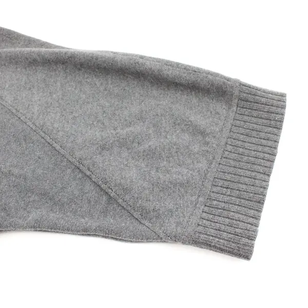 Anne Klein Gray 3/4-Sleeve Button-Front Cardigan Women's Medium