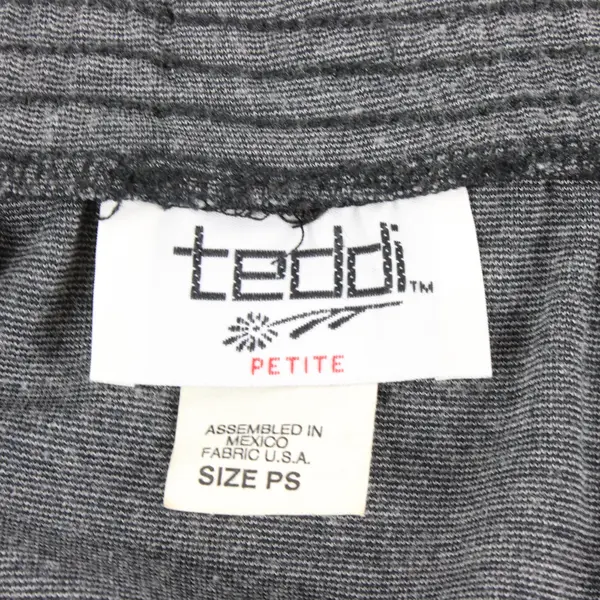 Teddi Gray A-Line Maxi Skirt Women's Petite Small