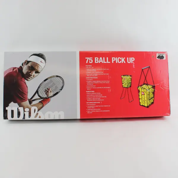 Wilson 75 Ball Tennis Pick-Up Hopper Basket