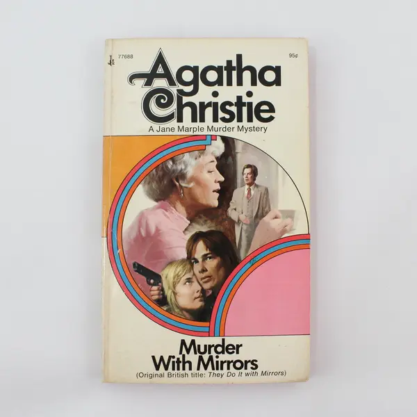 Lot of 2 Vintage 1973 Agatha Christie Novels Jane Marple Mystery Paperback