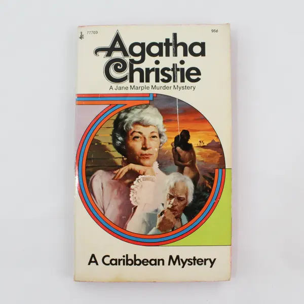 Lot of 2 Vintage 1973 Agatha Christie Novels Jane Marple Mystery Paperback