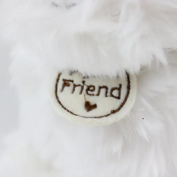 Hallmark My Best Friend Brown White Dog Plush Stuffed Animal