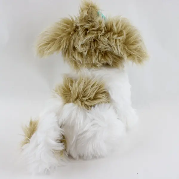 Hallmark My Best Friend Brown White Dog Plush Stuffed Animal