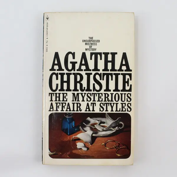 2 Vintage Agatha Christie Books Mysterious Affair at Styles Seven Dials Mystery