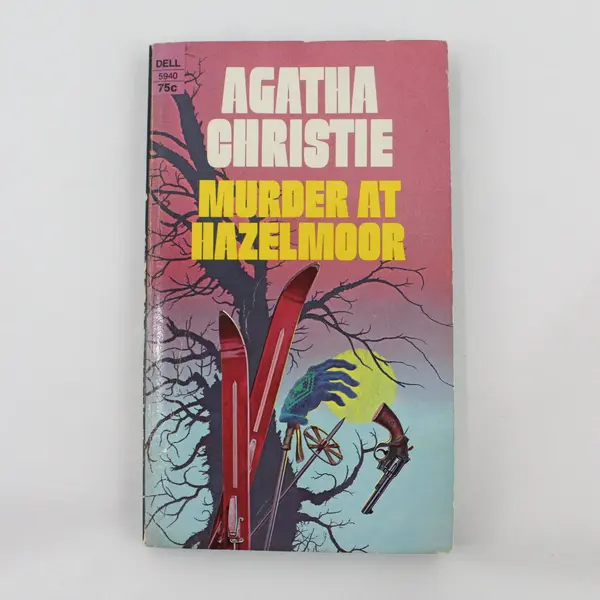 Lot of 2 Vintage 1970 Agatha Christie Murder Mystery Novels Paperback Good