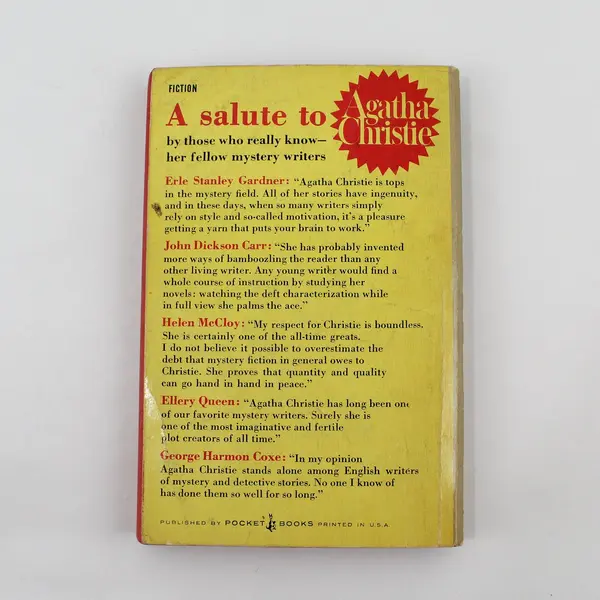 Vintage 1967 Agatha Christie Murder Mystery The Clocks Hercule Poirot Paperback 