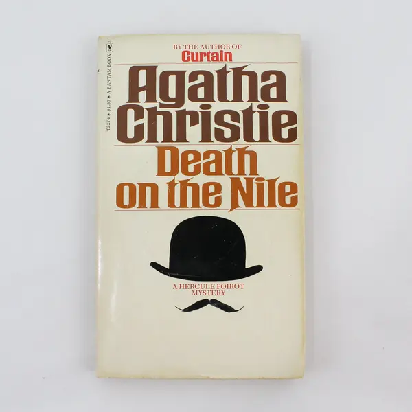 Lot of 2 Vintage Agatha Christie Hercule Poirot Paperback Books