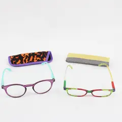 Lot of 2 Pairs Reading Glasses 3.00 Magnification Readers Pre-Owned