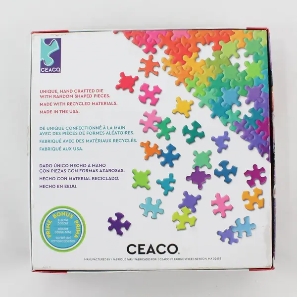 Ceaco Marjorie Sarnat Kleo Kats 500 Pc Folk Art Jigsaw Puzzle Complete