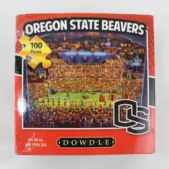 Dowdle Oregon State Beavers 100 Piece Jigsaw Puzzle, 2014 complete 